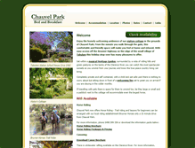 Tablet Screenshot of chauvelpark.com